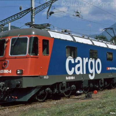 Re 620 060-4 CFF à Bellinzona (CH)
