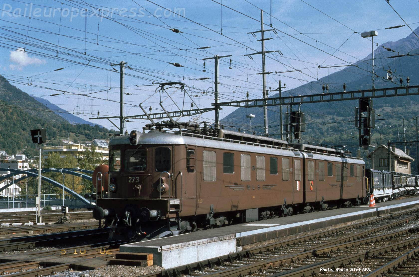 Ae 8/8 273 BLS à Brig (CH)