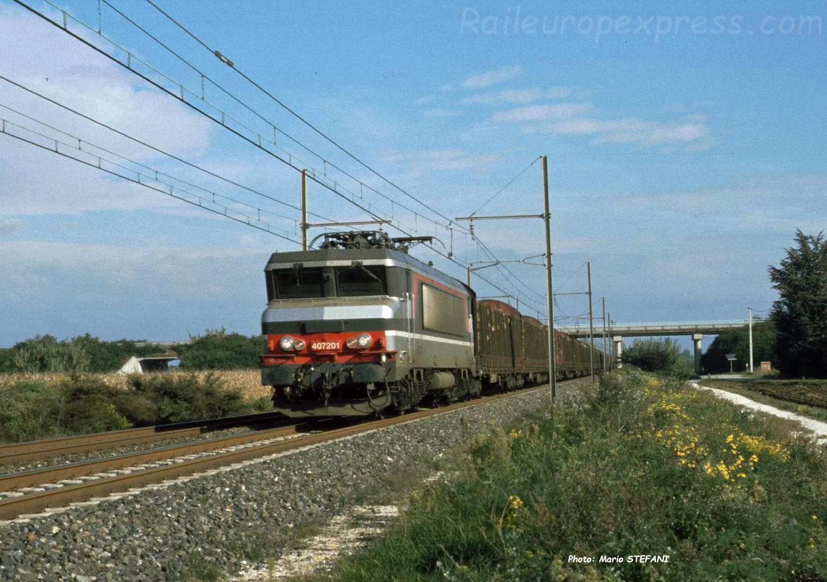 BB 7201 SNCF à Pierrelatte (F-26)