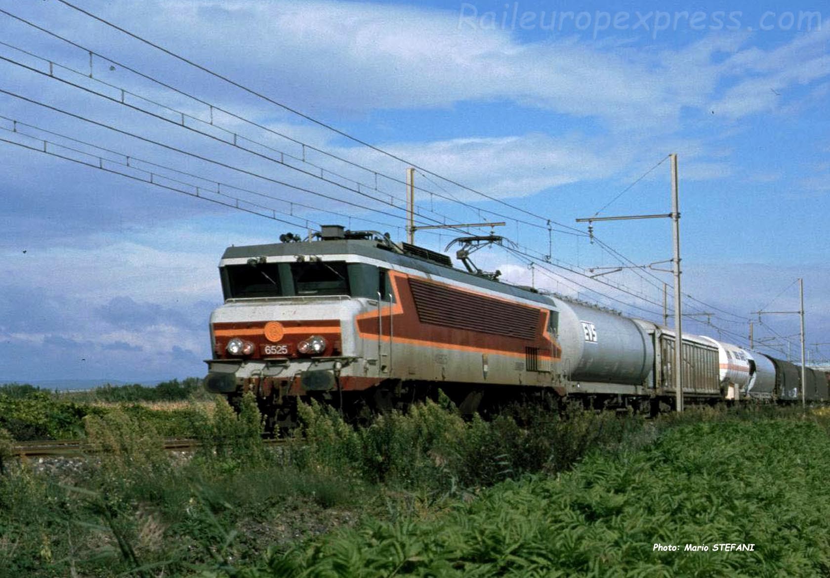 CC 6525 SNCF à Pierrelatte (F-26)