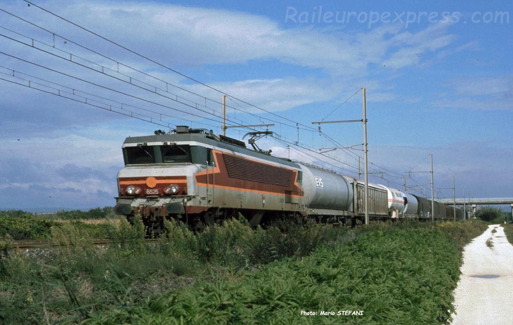 CC 6525 SNCF à Pierrelatte (F-26)