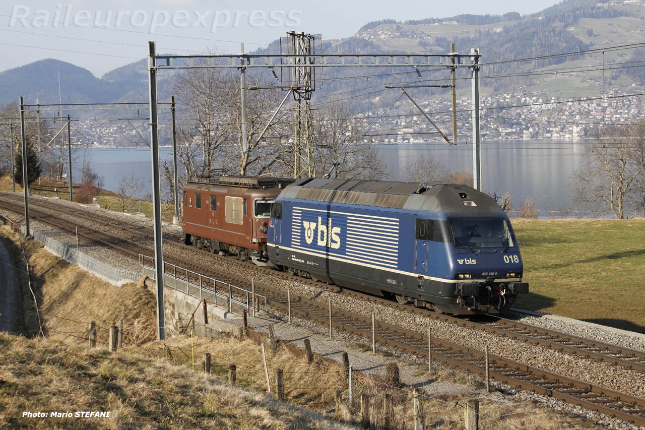 Re 465 018-3 BLS à Kumm