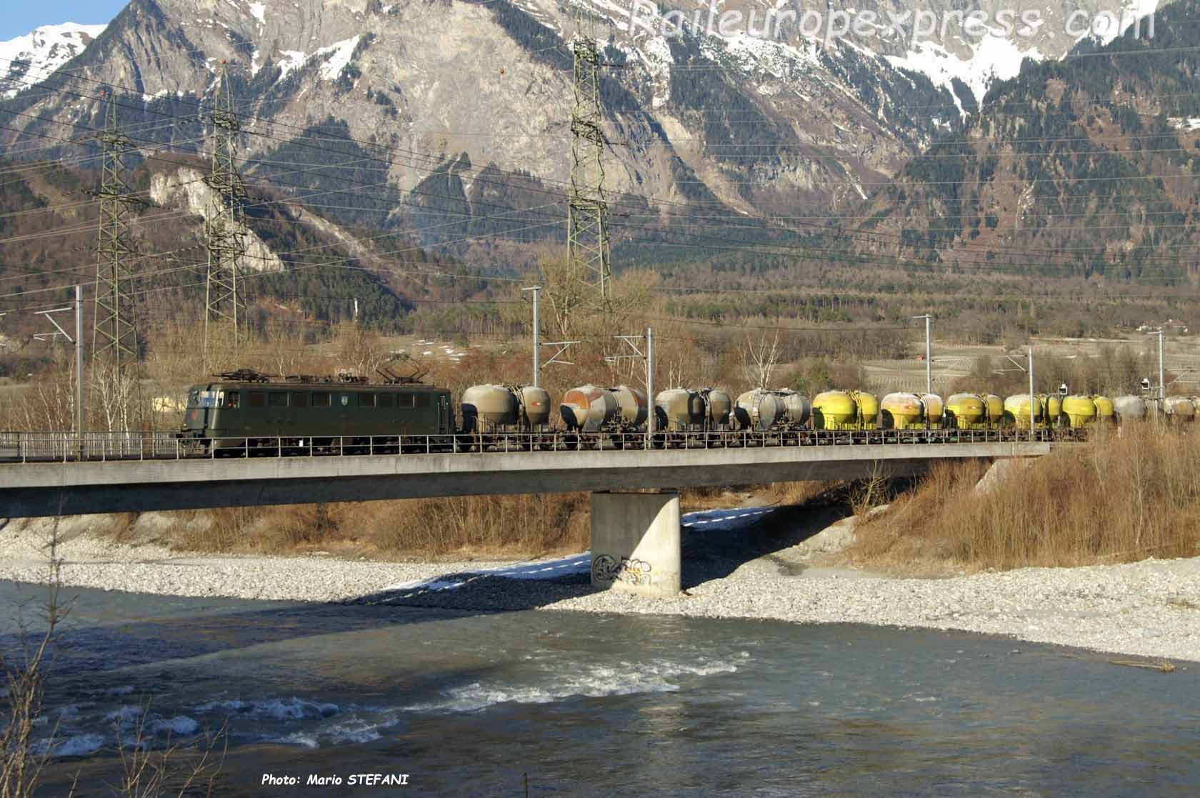 Ae 6/6 CFF à Bad Ragaz (CH)