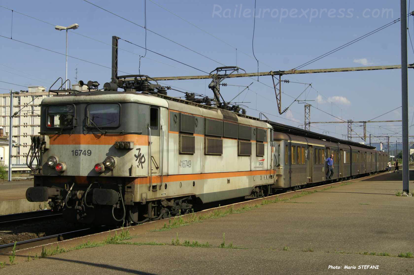 BB 16749 SNCF à Saint Louis (F-68)