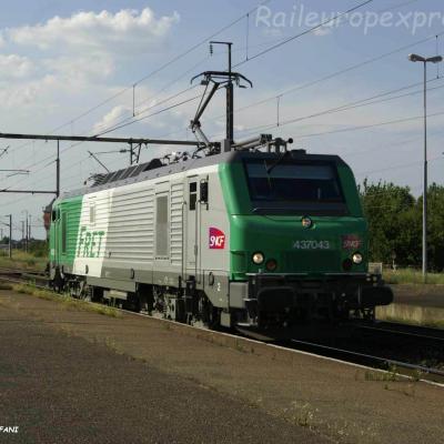 BB 37043 SNCF à Saint Louis (F-68)
