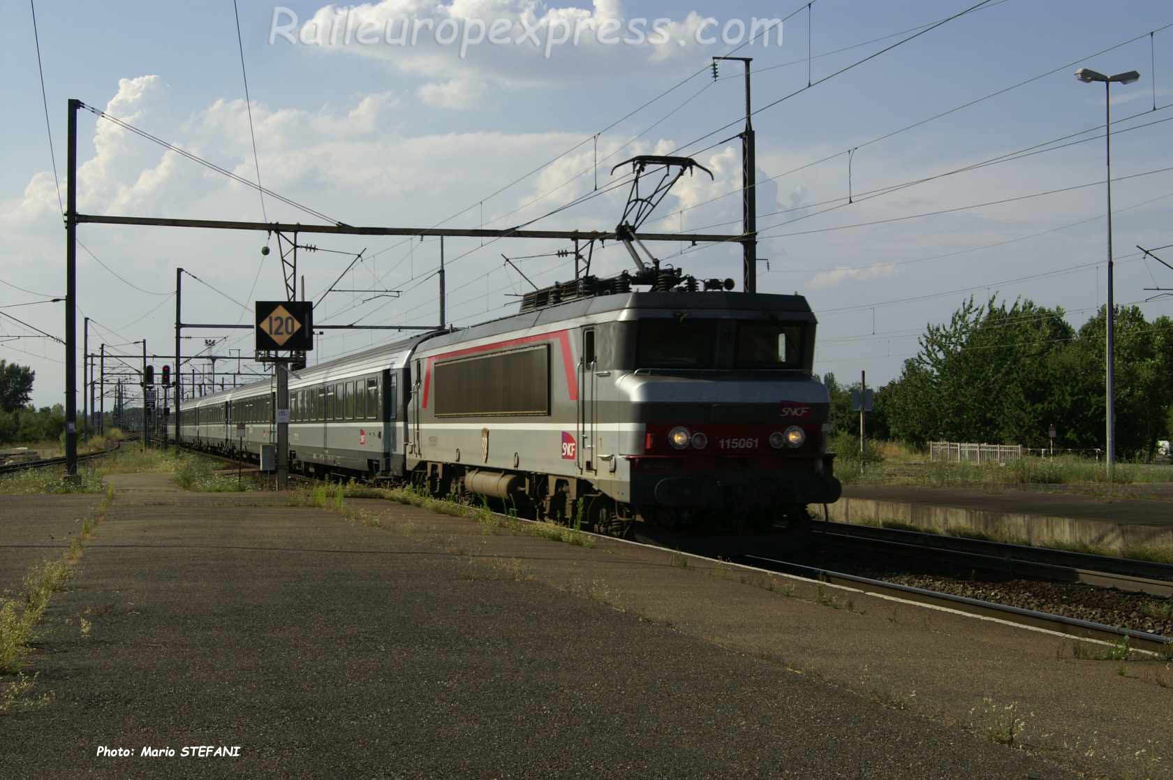 BB 15061 SNCF à Saint Louis (F-68)