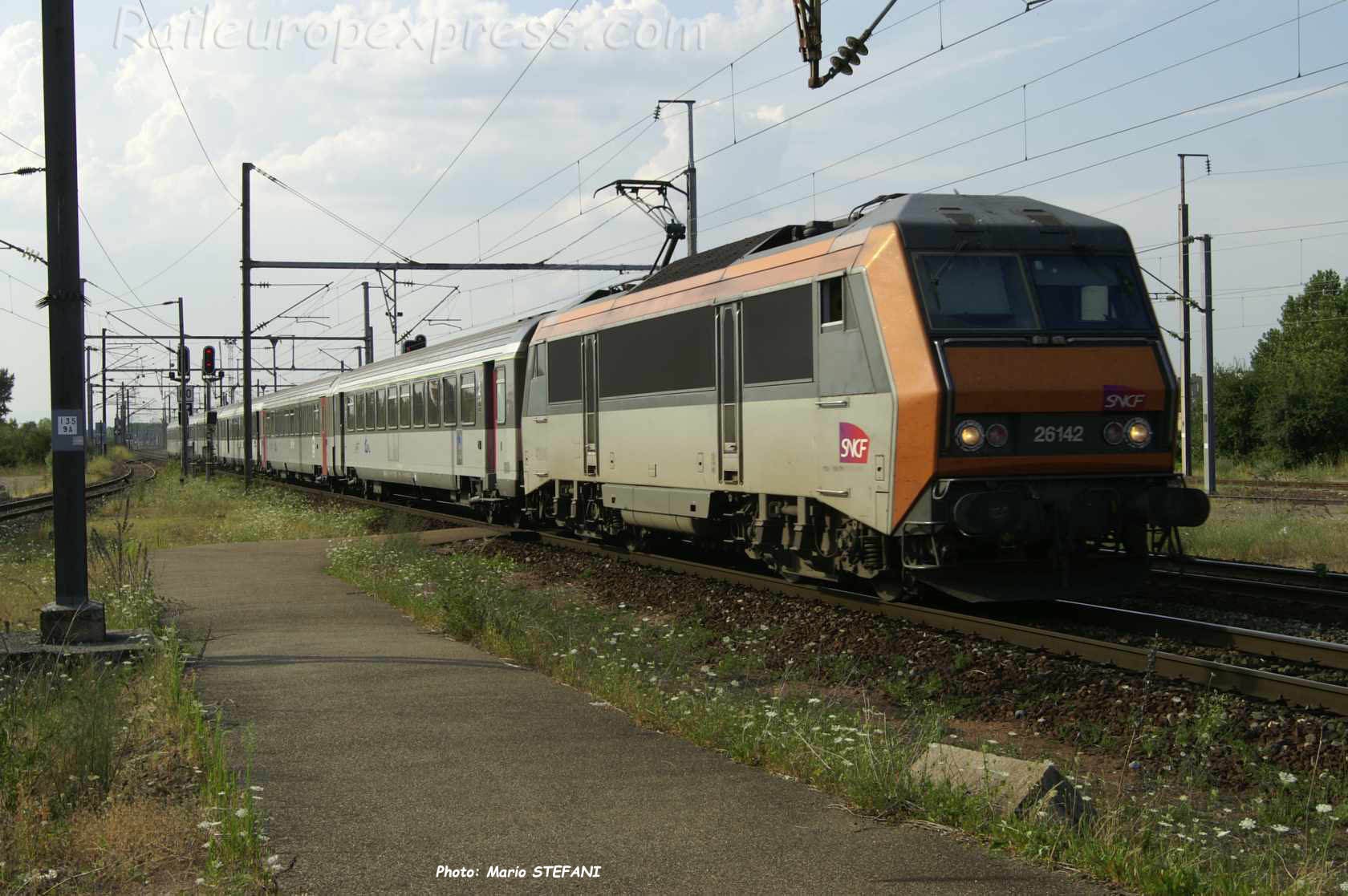 BB 26142 SNCF à Saint Louis (F-68)