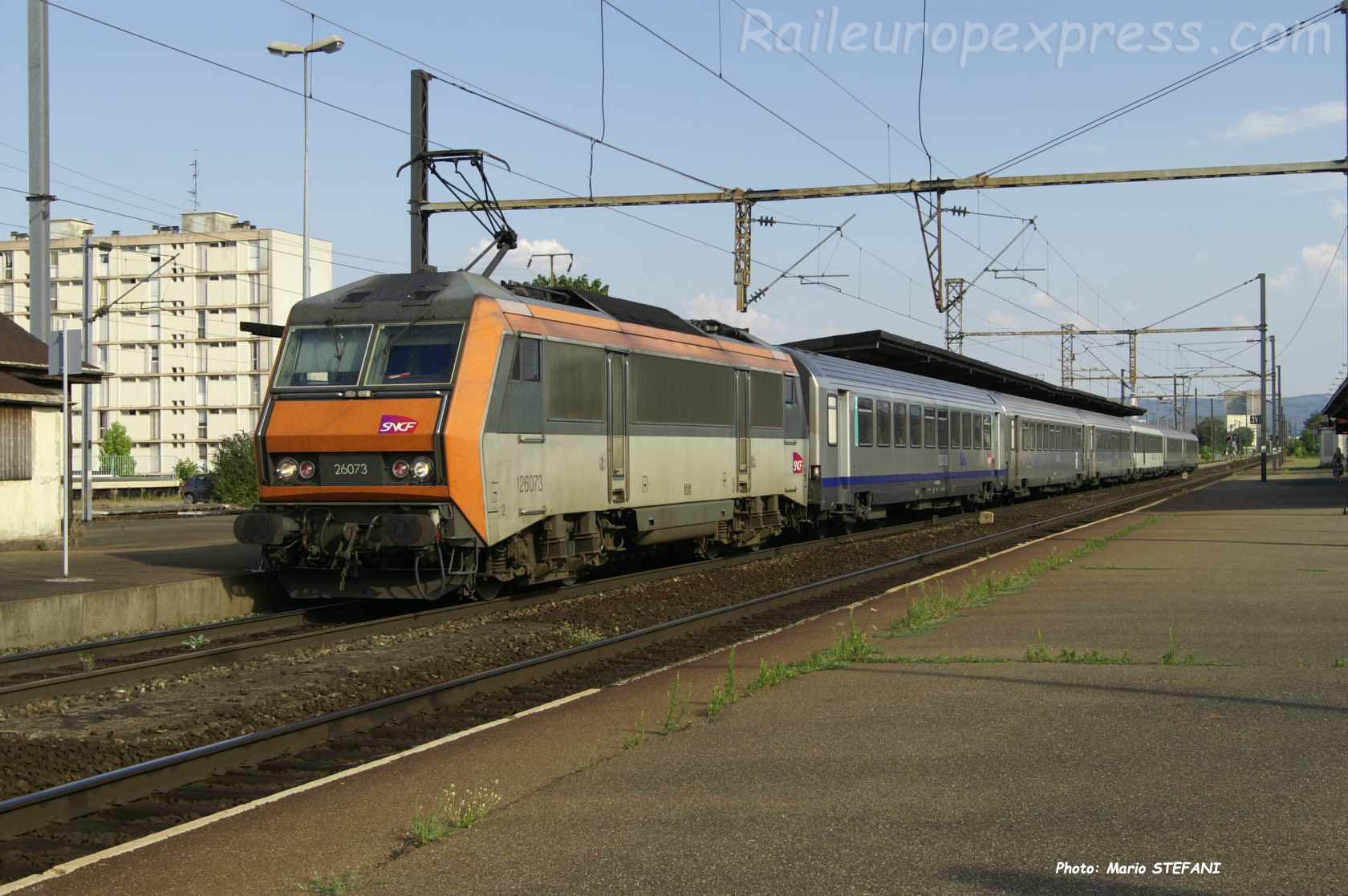 BB 26073 SNCF à Saint Louis (F-68)