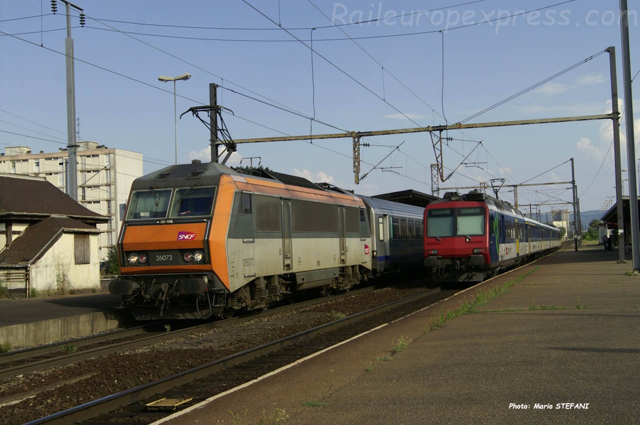 BB 26073 SNCF à Saint Louis (F-68)