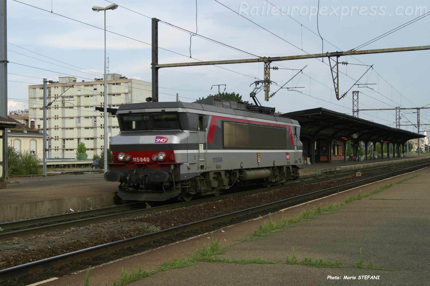 BB 15040 SNCF à Saint Louis (F-68)