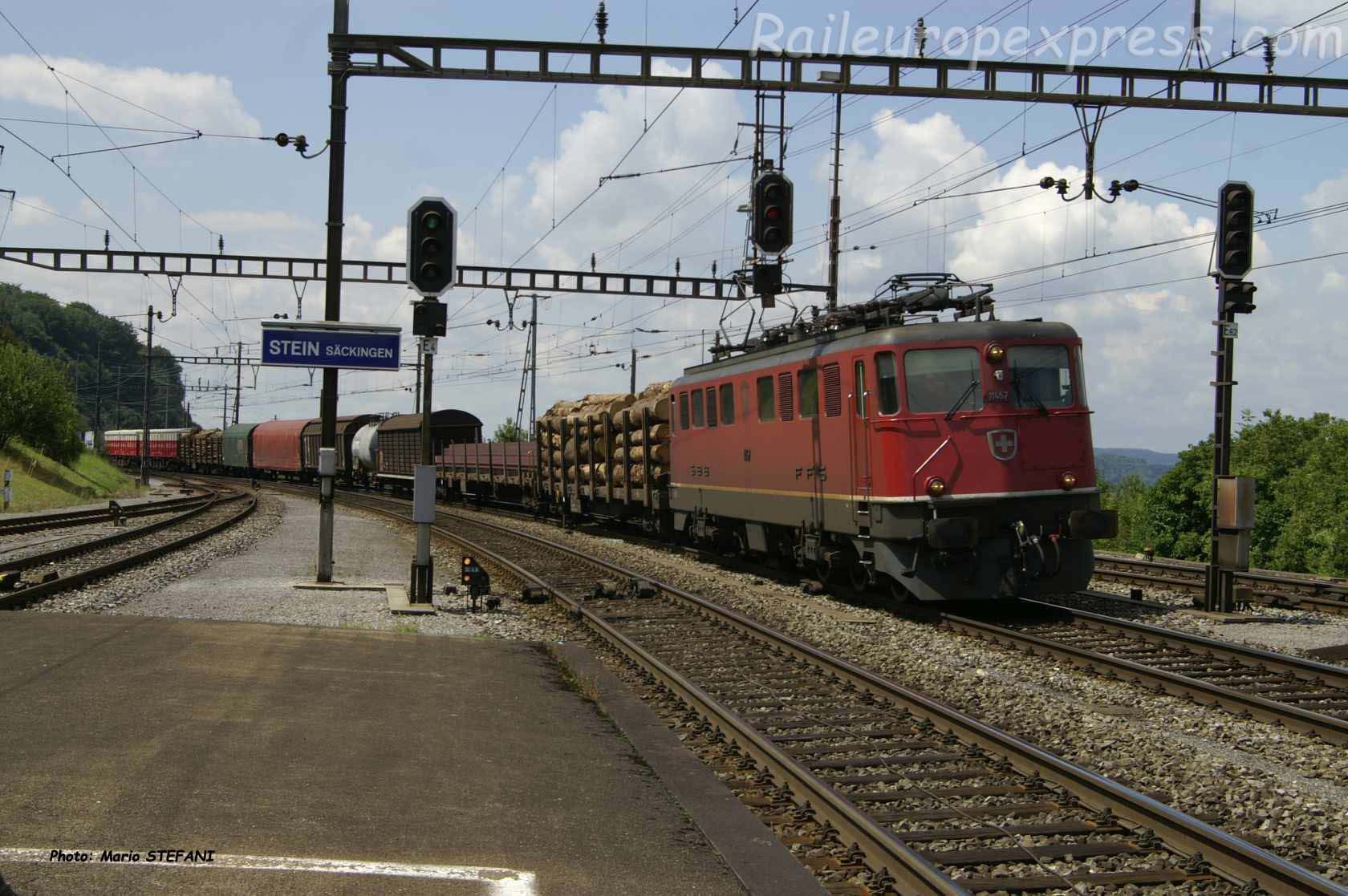 Ae 6/6 11457 CFF à Stein Säckingen (CH)