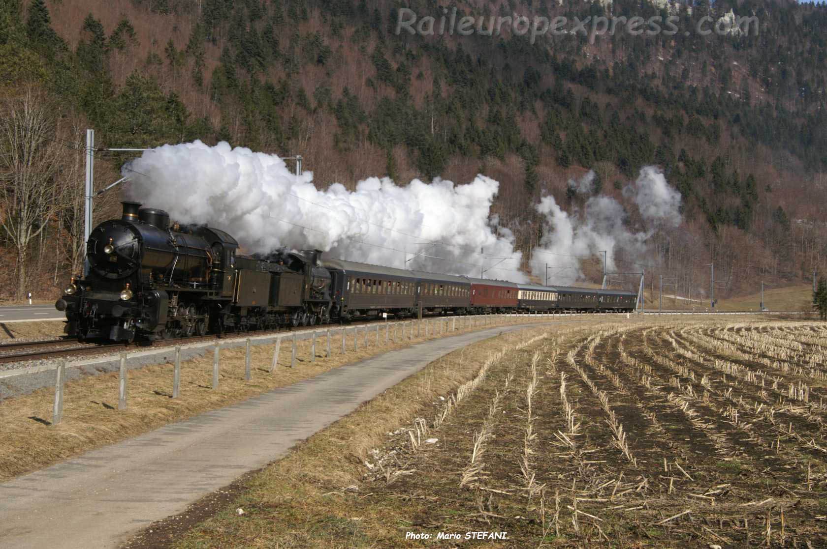 C 5/6 2978 CFF à Noirague (CH)