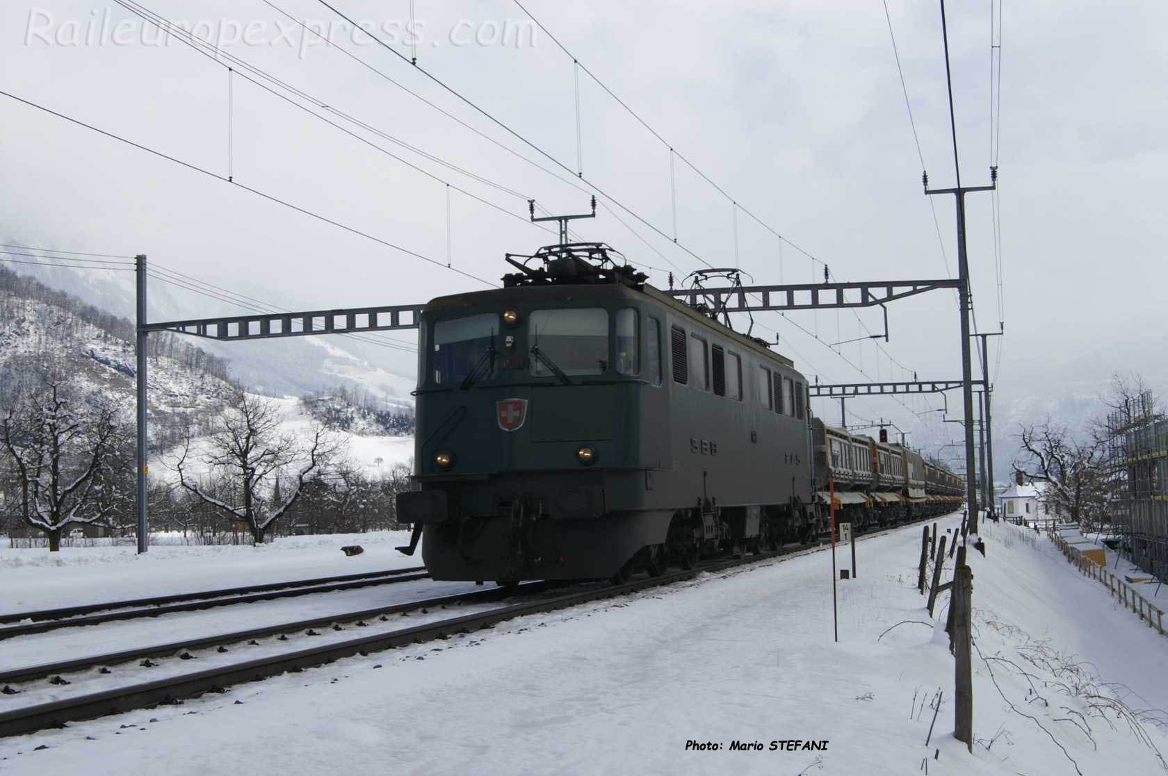 Ae 6/6 11468 CFF à Steinen (CH)