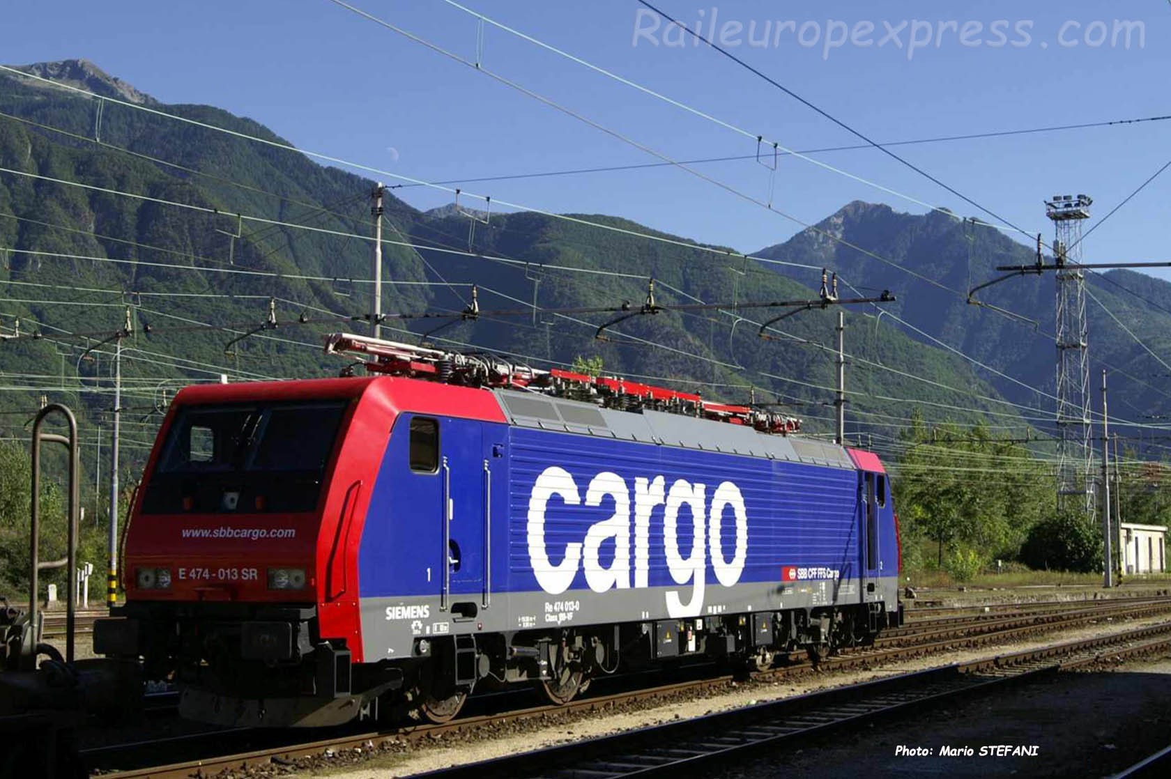 E 474-013 SR CFF à Domodossola (I)