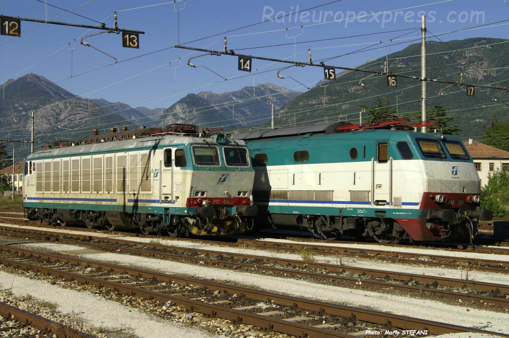 E 652 et E 444 à Domodossola (I)