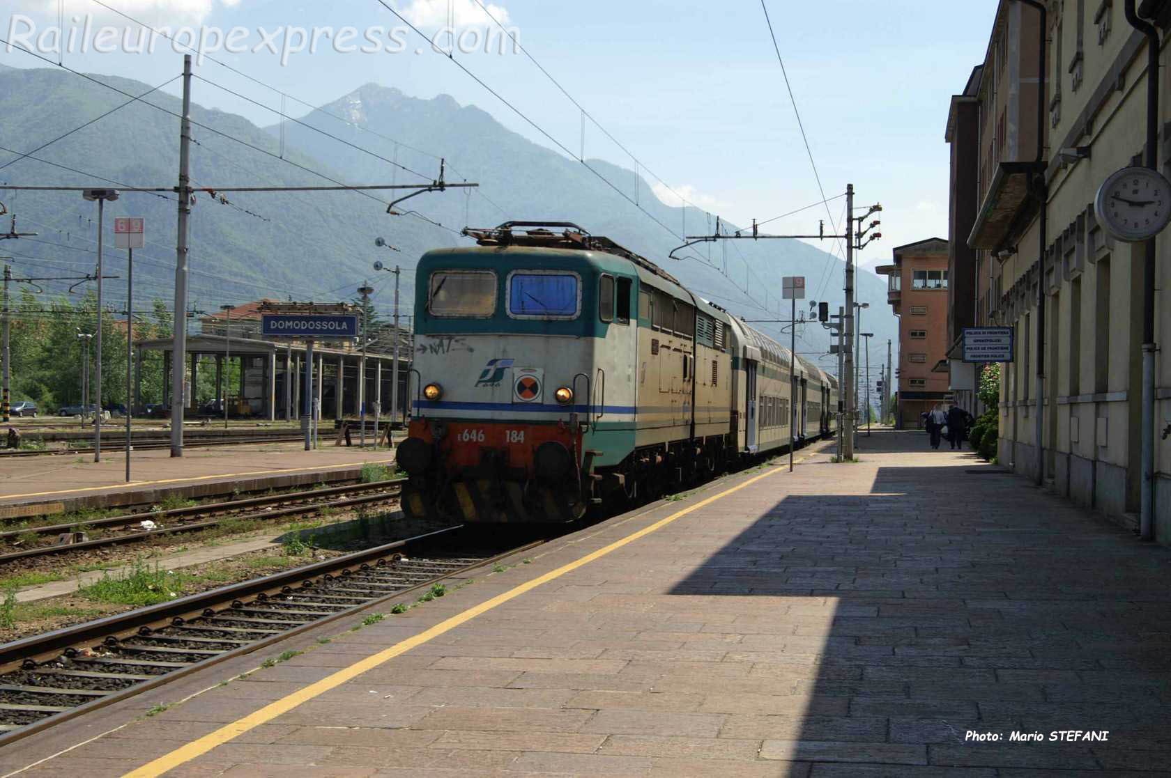 E 646-184 FS à Domodossola (I)