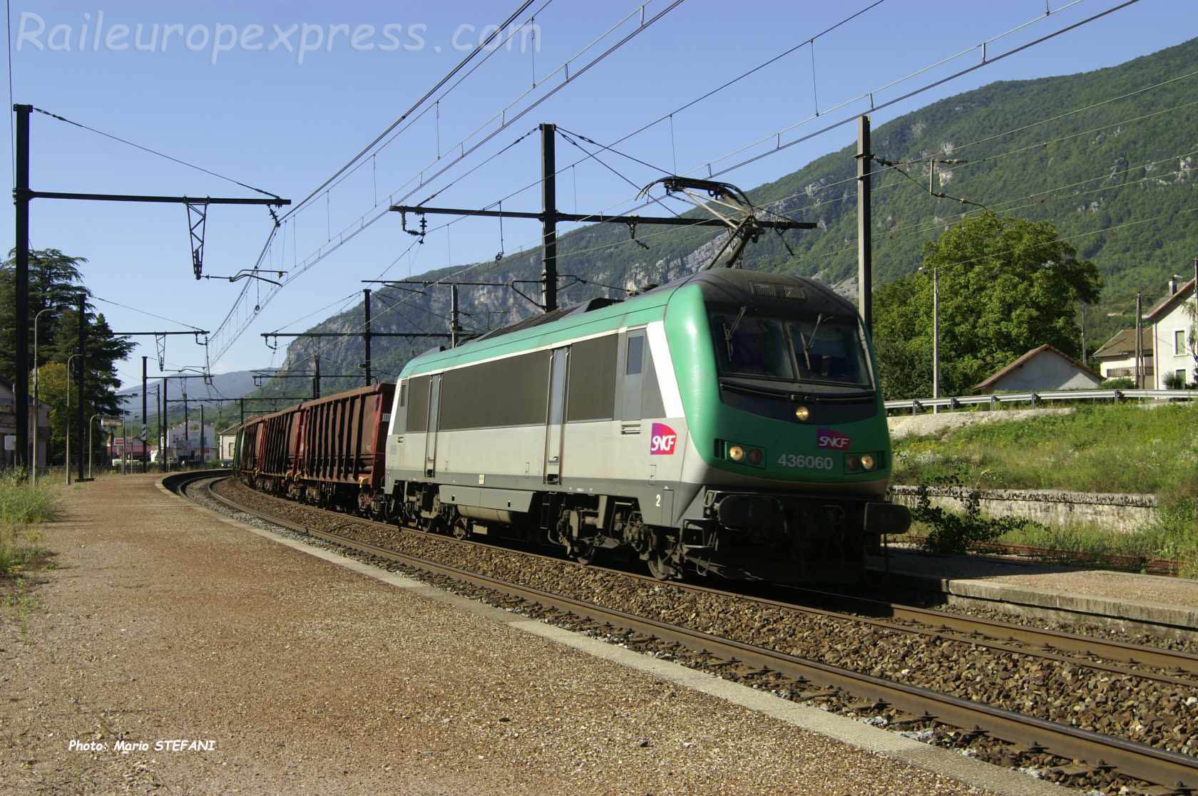 BB 36060 SNCF à Virieu le Grand Belley (F-01)