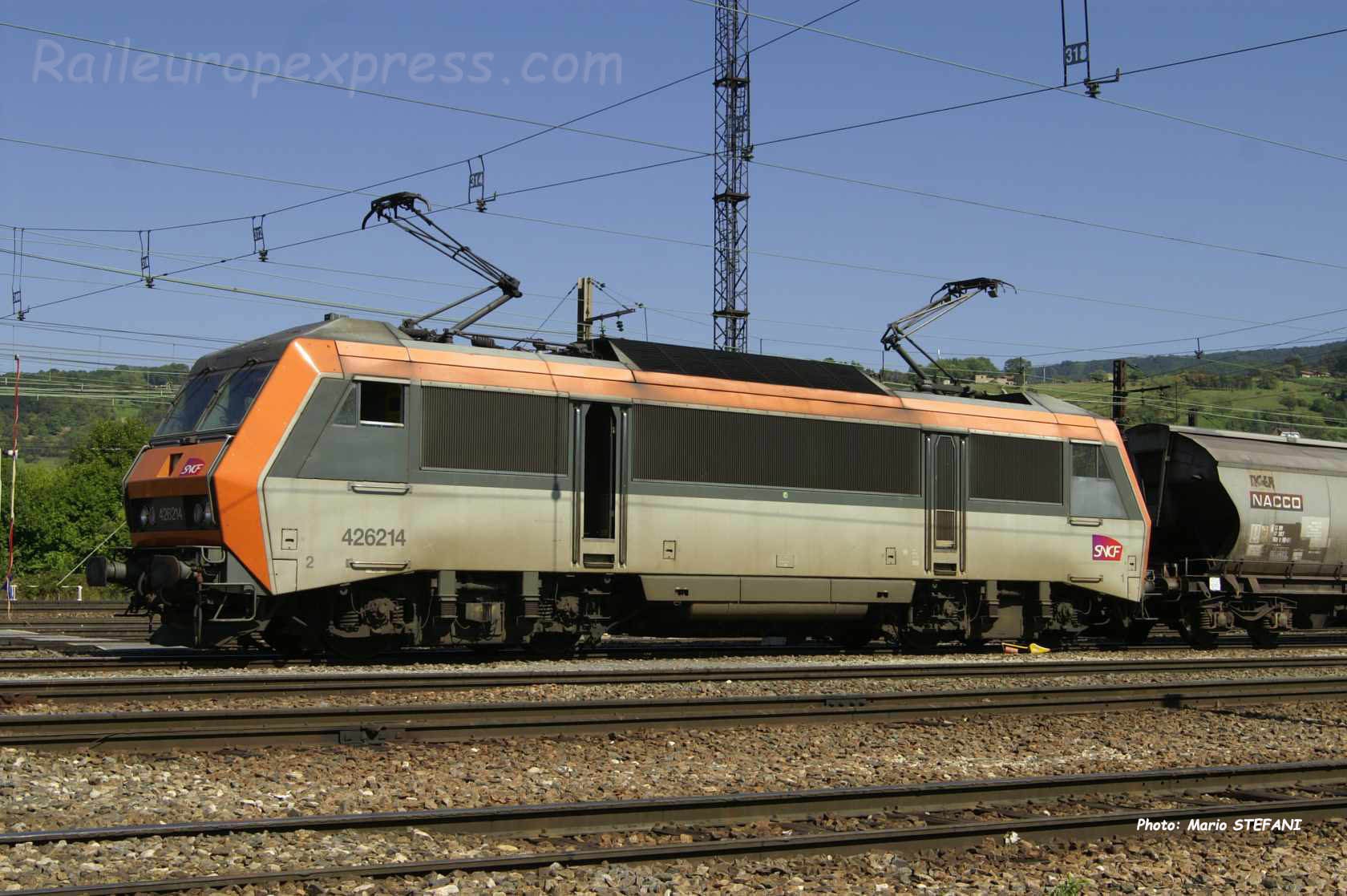 BB 26214 SNCF à Ambérieu (F-01)