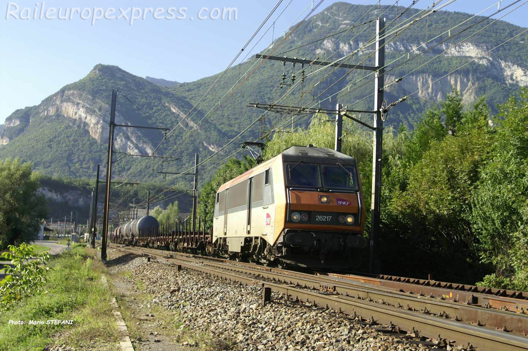 BB 26217 SNCF à Ambérieu (F-01)