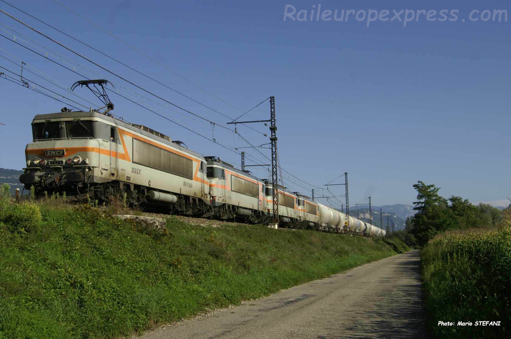 BB 7434 SNCF à Ambérieu (F-01)