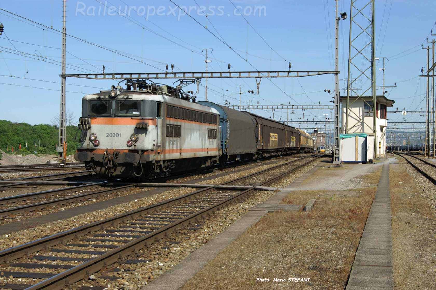 BB 20201 SNCF à Muttenz (CH)