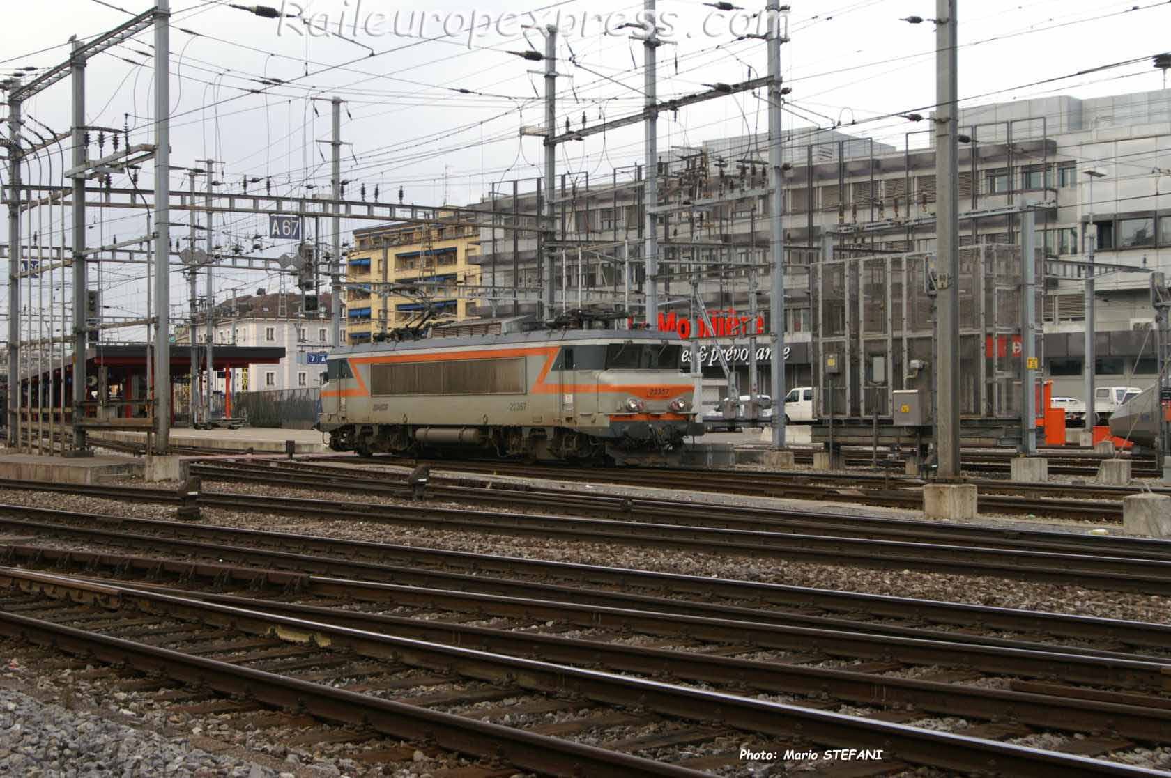BB 22357 SNCF à Genève (CH)