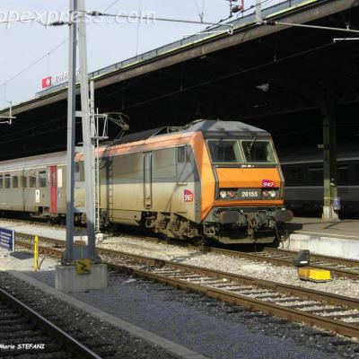 BB 26155 SNCF à Basel (CH)