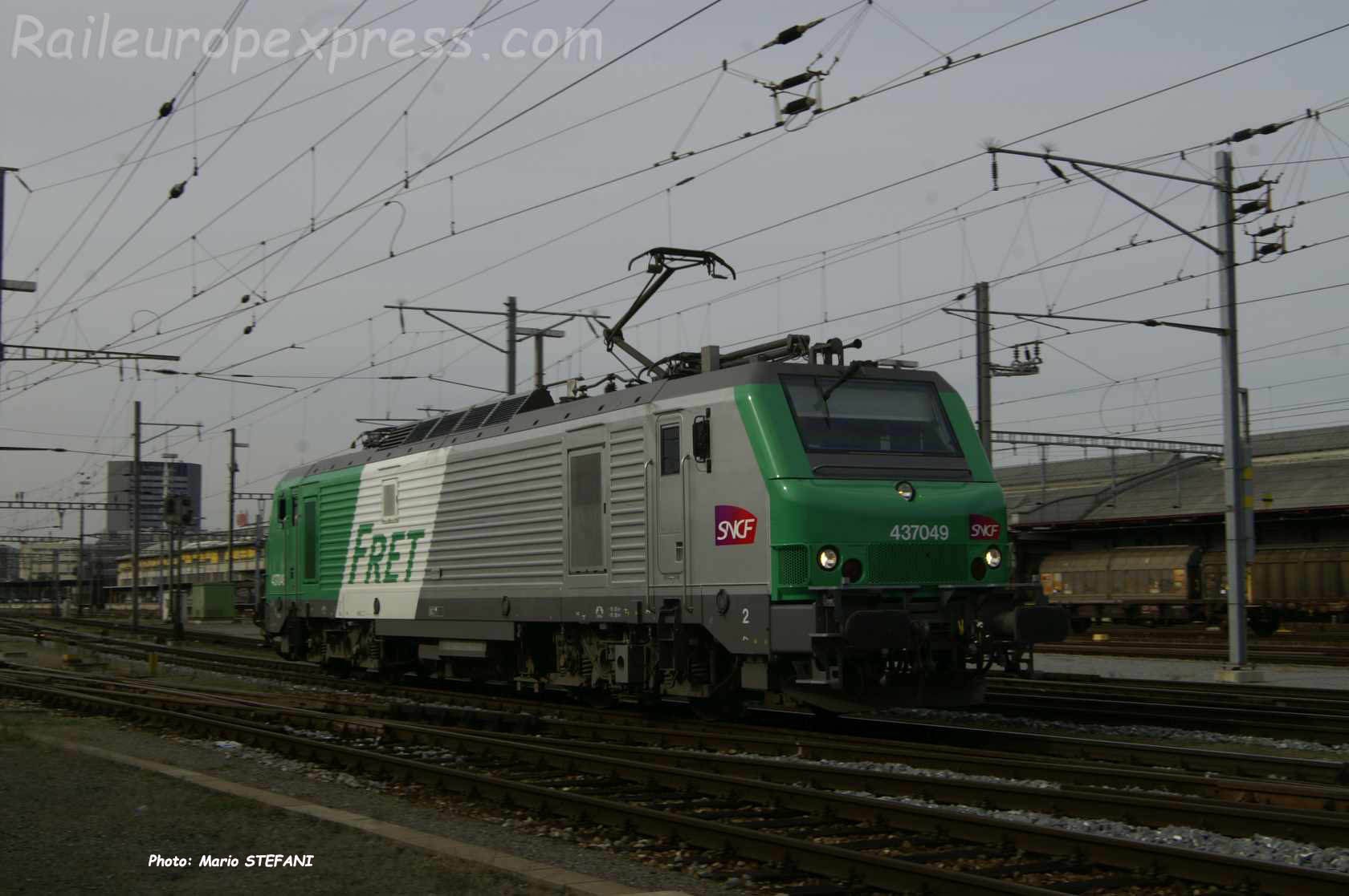 BB 37049 SNCF à Basel (CH)