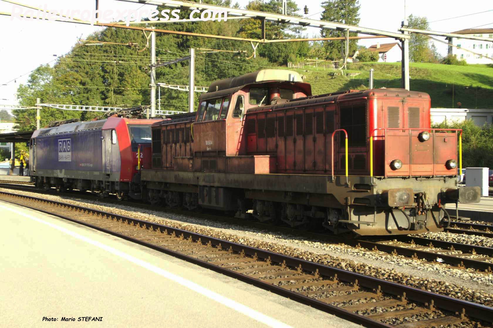 Bm 6/6 18504 CFF à Moutier (CH)