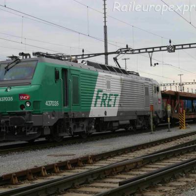 BB 37035 SNCF à Muttenz (CH)