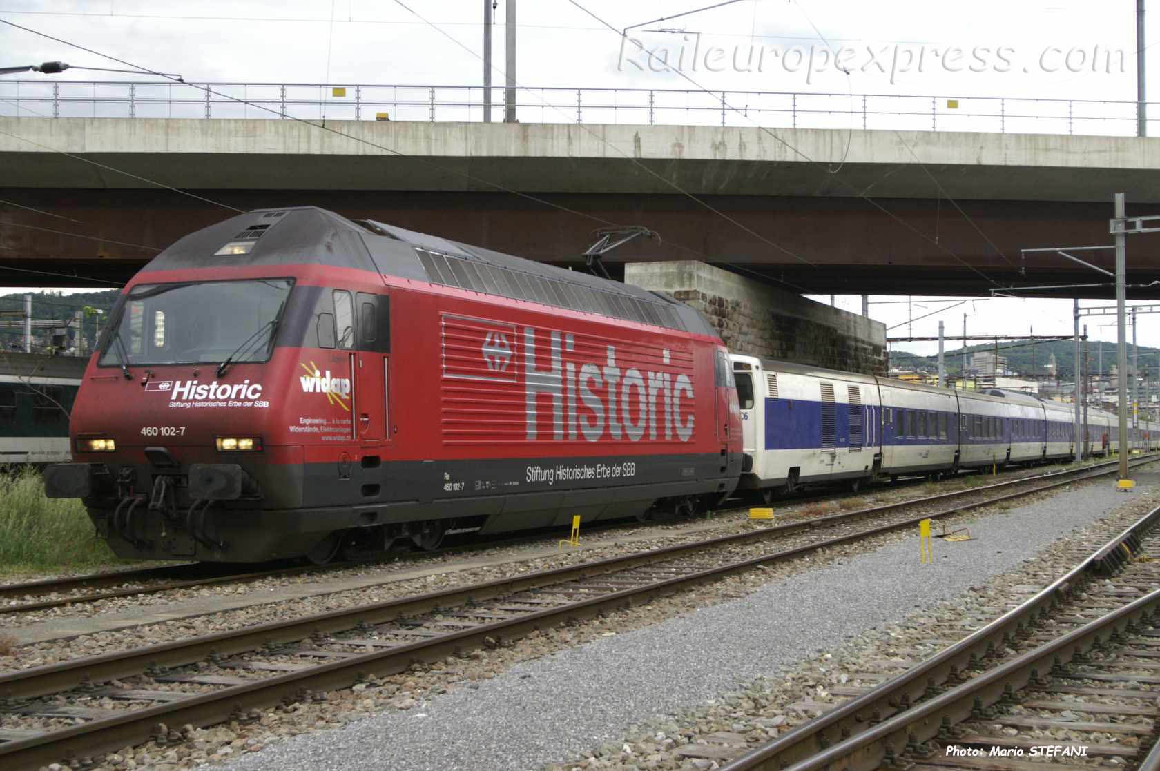 Re 460 012-7 CFF à Zürich (CH)