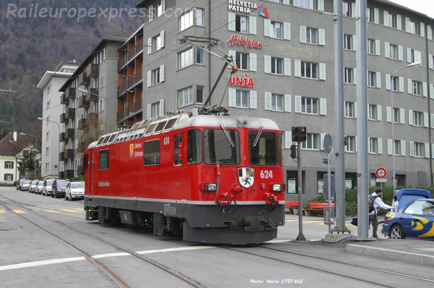 Ge 4/4 II 624 RhB à Chur (CH)