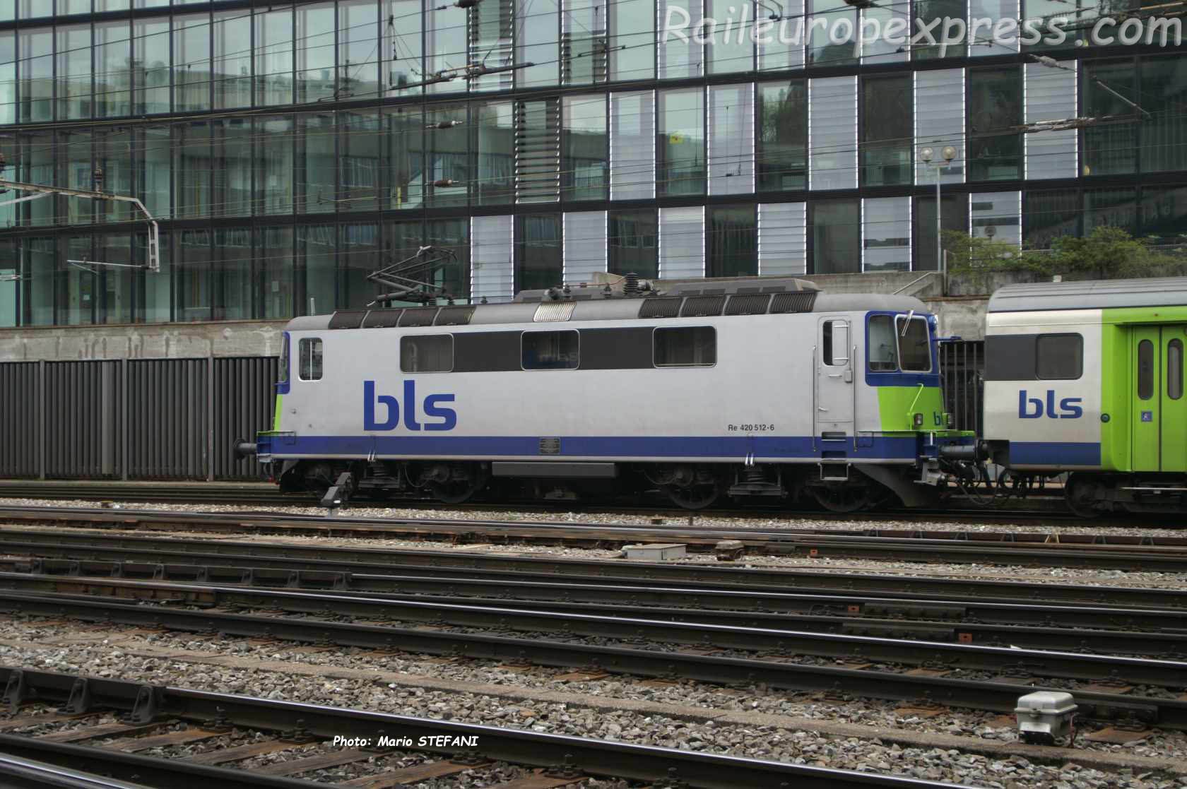 Re 420 512-6 BLS à Bern (CH)