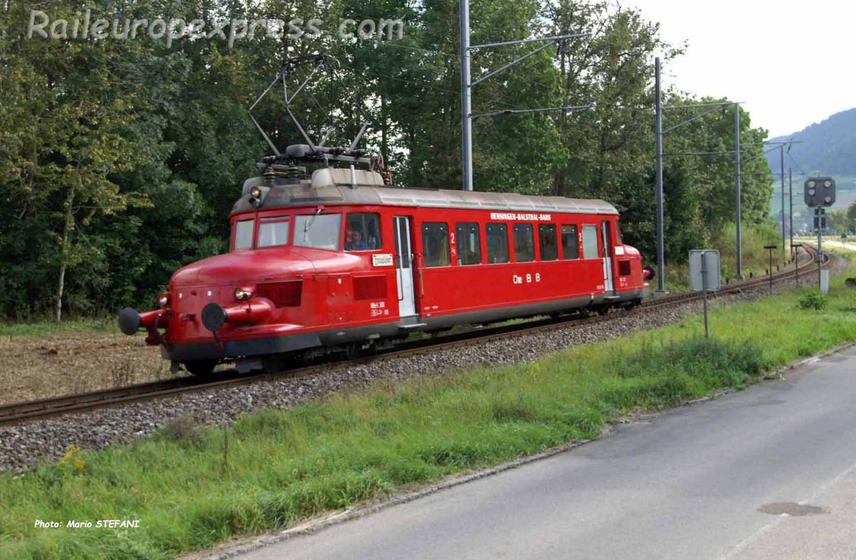 RBe 2/4 202 OeBB à Fleurier (CH)