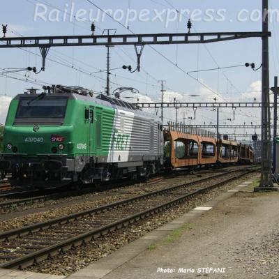 BB 37049 SNCF à Muttenz (CH)