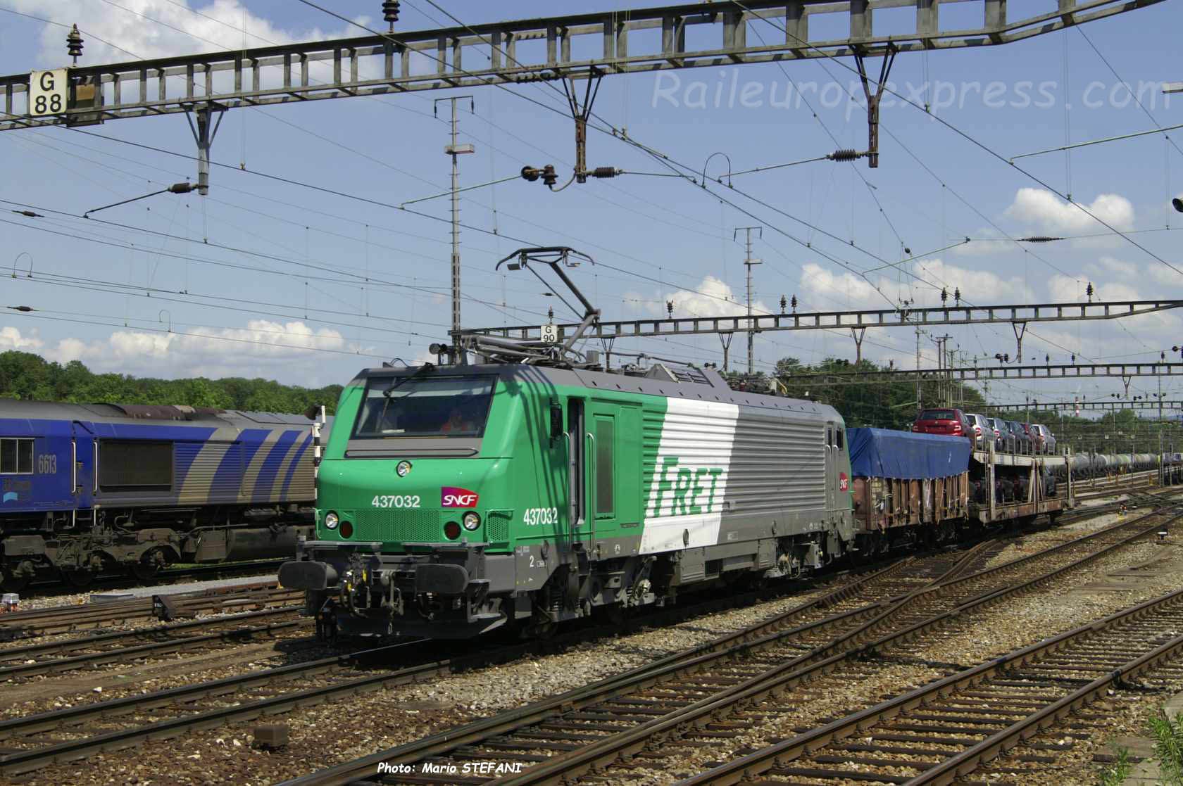 BB 37032 SNCF à Muttenz (CH)