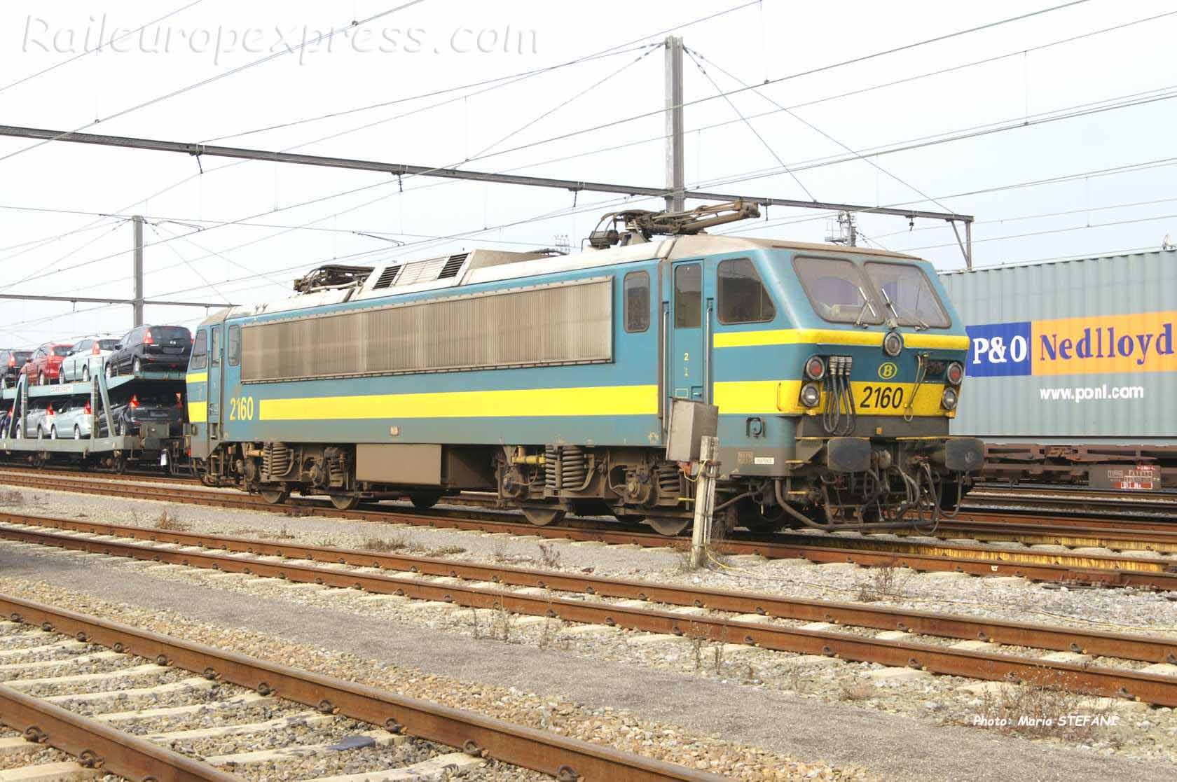 HLE 2160 SNCB à Hasselt (B)