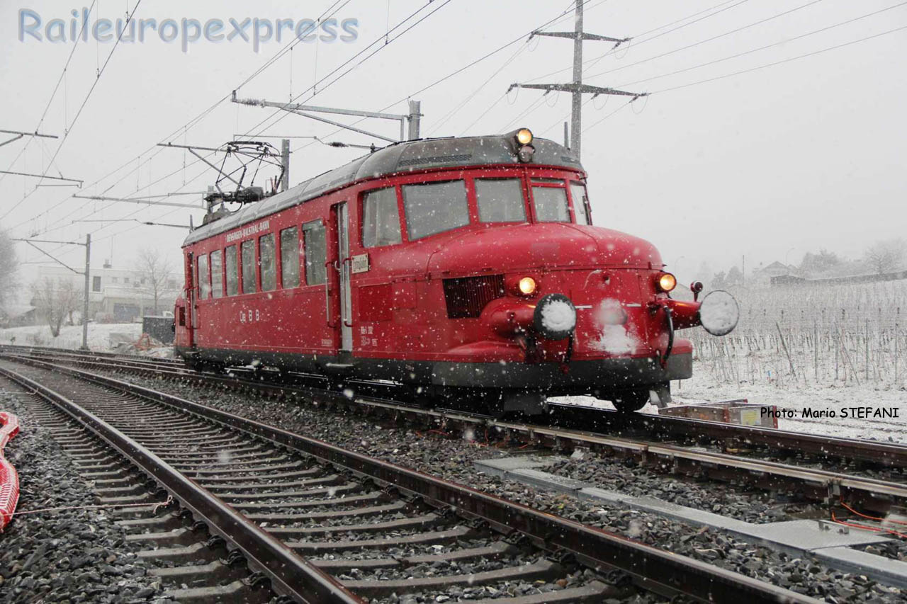 RBe 2/4 101 OeBB à Boudry (CH)