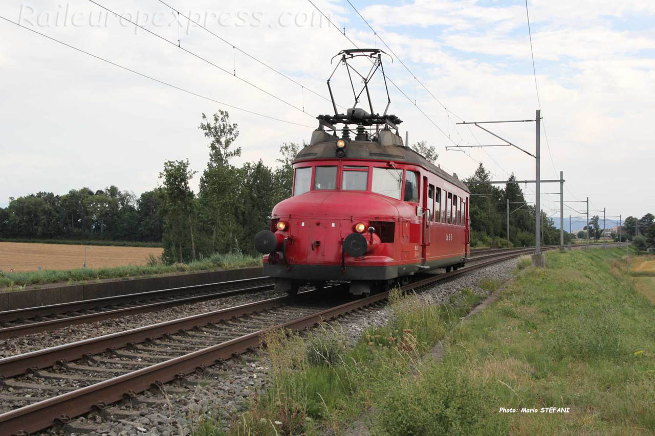 RBe 2/4 202 OeBB à Boudry (CH)