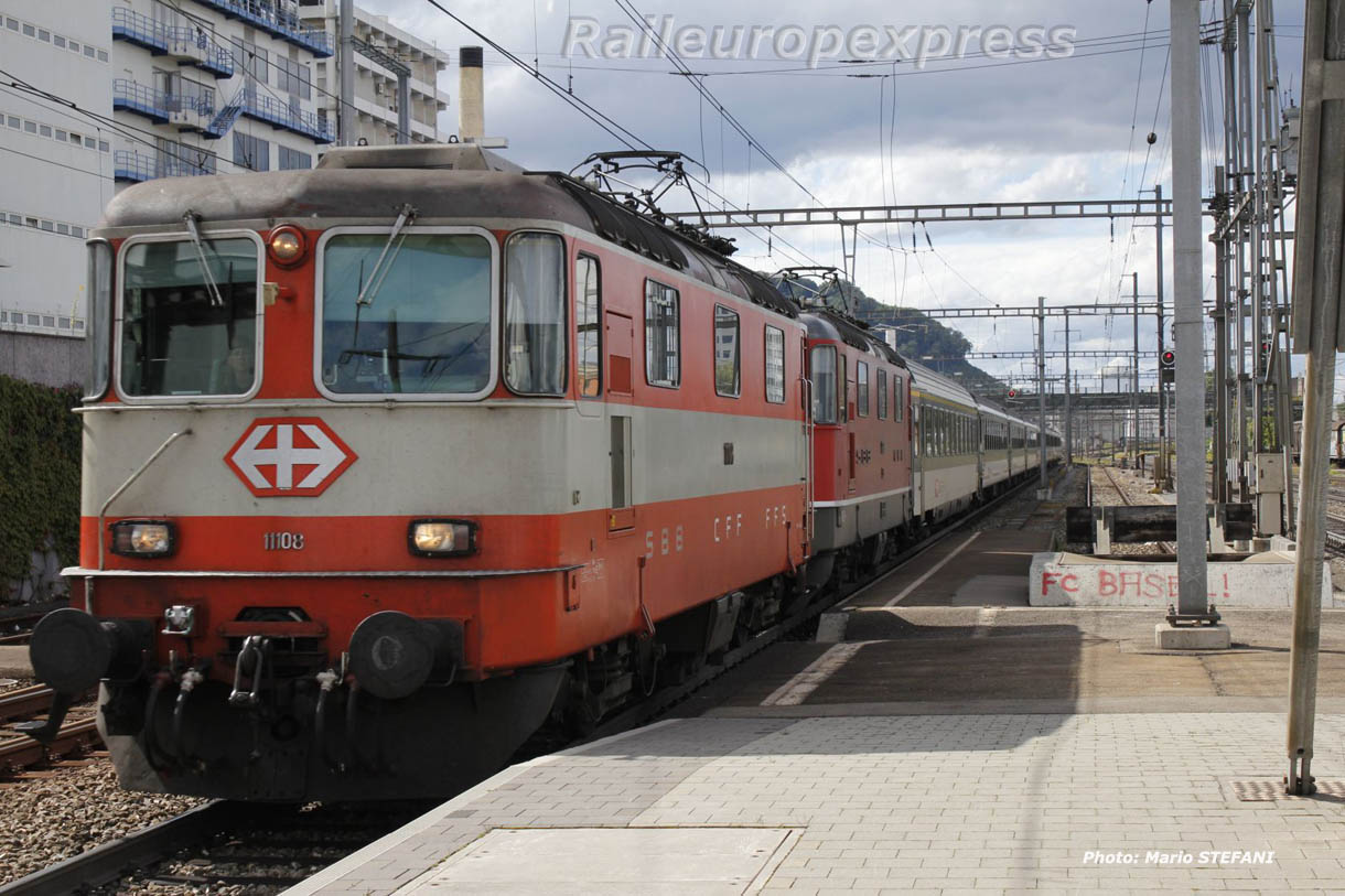 Re 4/4 II 11108 CFF à Pratteln