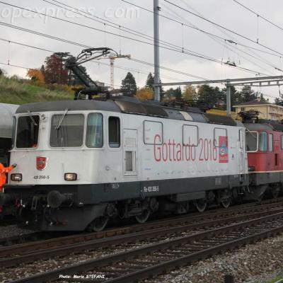 Re 420 268-5 CFF à Auvernier (CH)