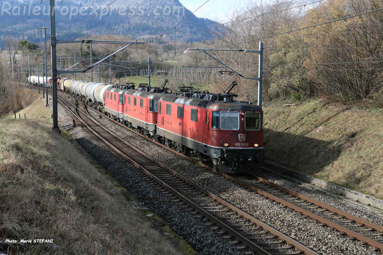 Re 430 362-5 CFF à Planeyse (CH)