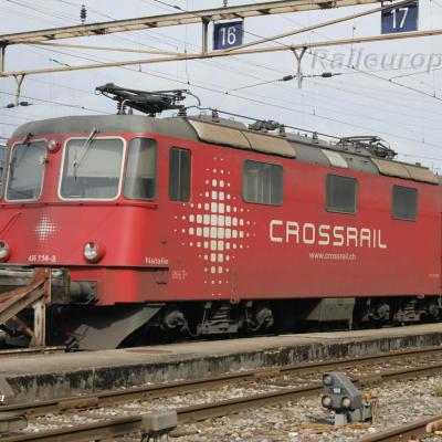 Re 436 114-3 Crossrail à Thun (CH)