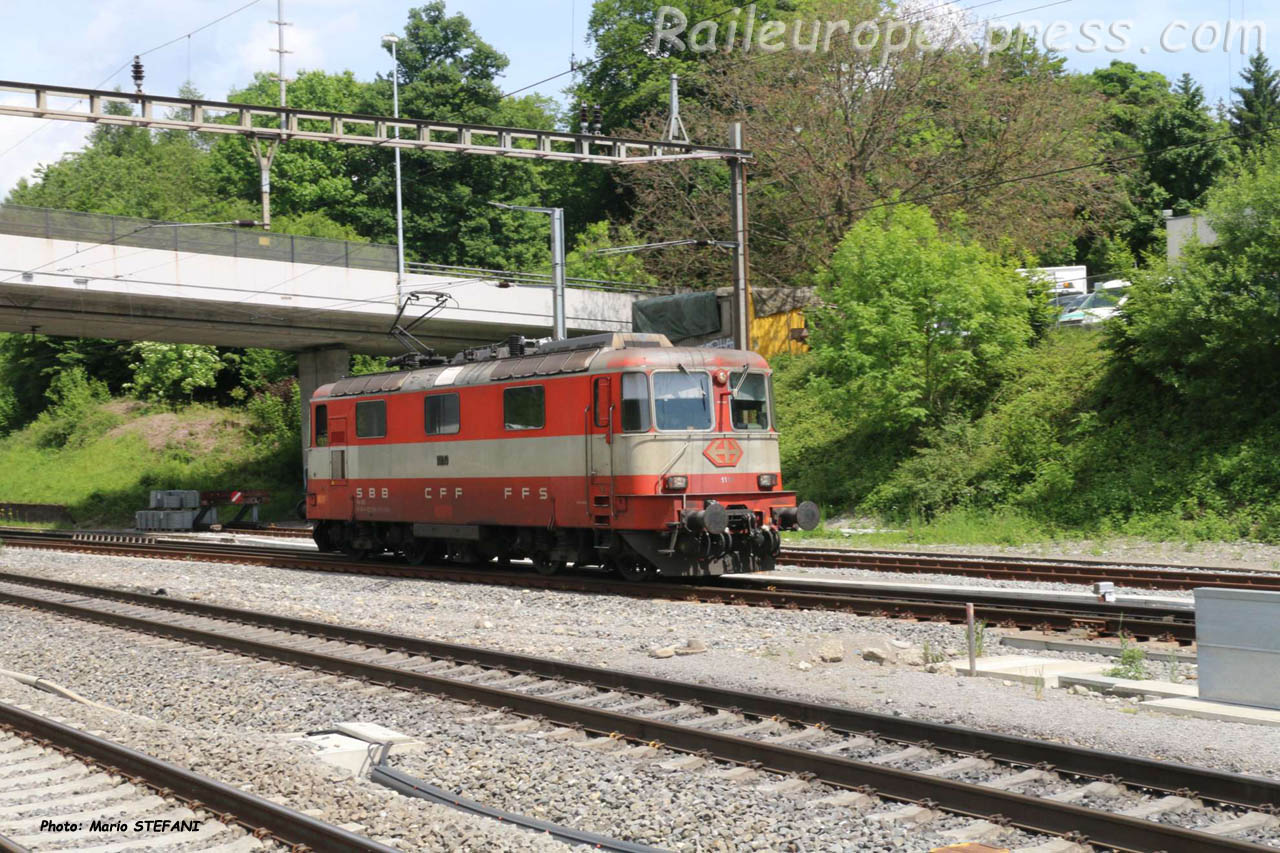 Re 44 11109 CFF à Othmarsingen (CH)
