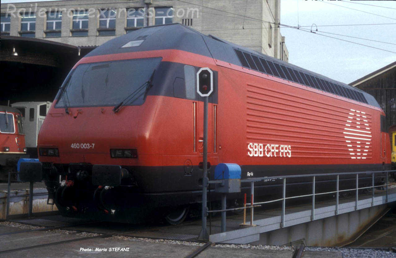 Re 460 003-7 CFF 0 Yverdon (CH)