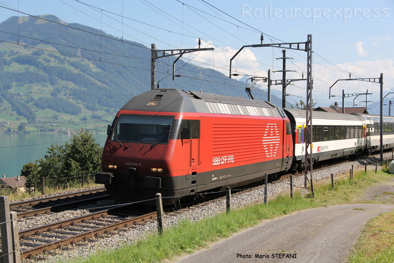 Re 460 068-0 CFF à Immensee (CH)