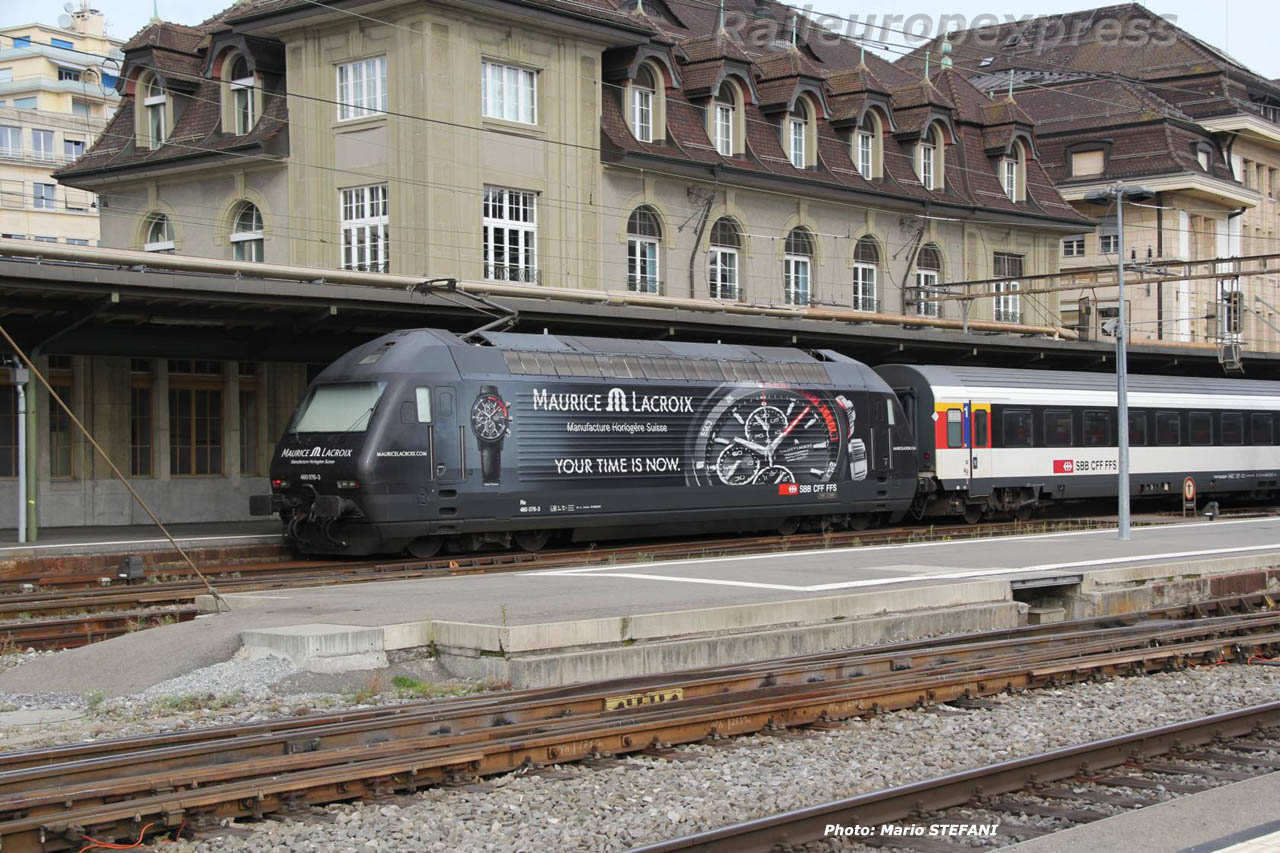 Re 460 CFF à Lausanne