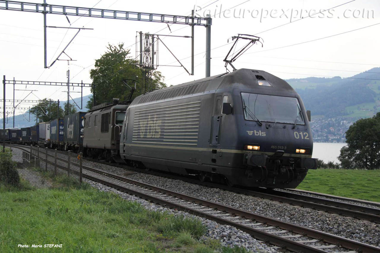 Re 465 012-3 BLS à Kumm (CH)