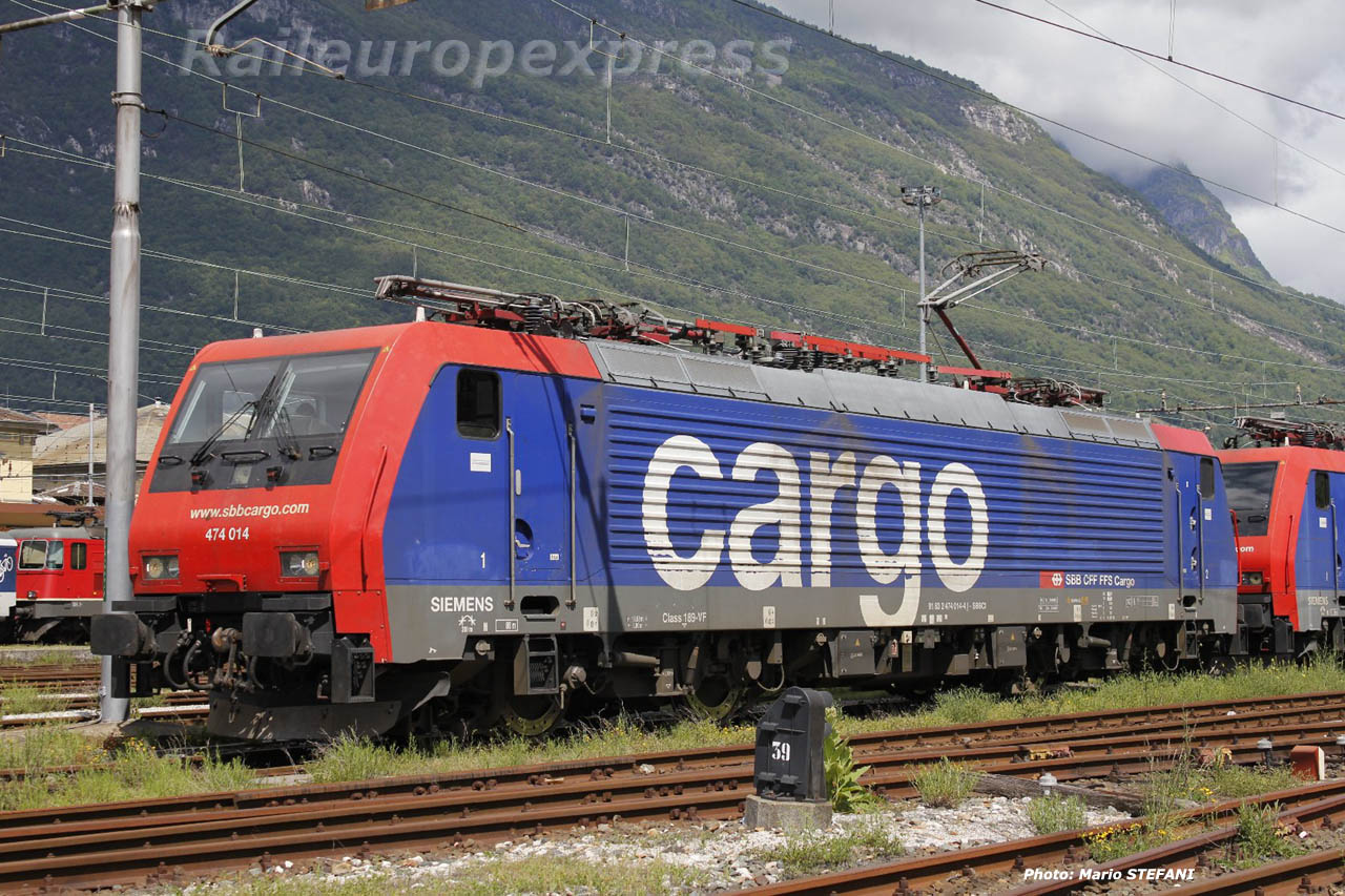 Re 474 014 CFF à Domodossola