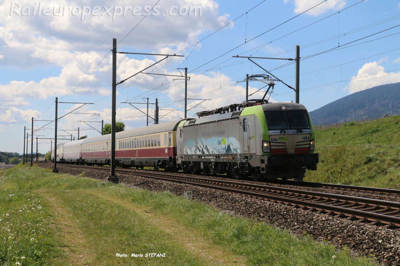 Re 475 404-0 BLS à Auvernier (CH)